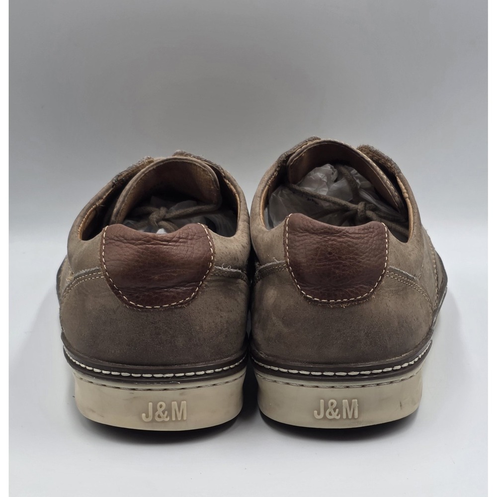 Johnston & Murphy Shoes Mens 12 M Oxford Dress Casual 25-8358 Brown Sheep Skin - Picture 10 of 12